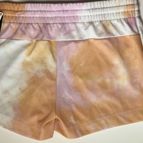 ADIDAS Women's Tie-Dyed Effect Shorts summer short - Picture 8 of 10